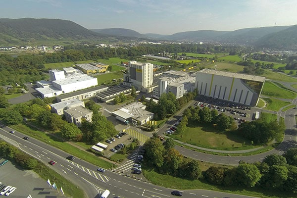 JOSERA Company complex from above